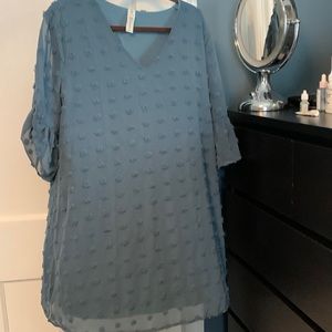 Blooming jelly blue dress